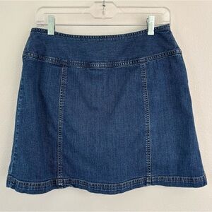 St John’s Bay Denim Mini Skort Skirt